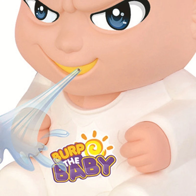 

Burp the Baby Toy- Hilarious Children's Game That Squirts Water - Water Spray Game Doll Suitable From 4 Years