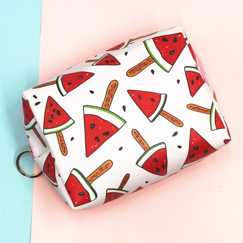 Fashion Cute 10 Colors Lady Kids Children Coin Purse Collection Designer Lemon Watermelon Pattern Fruit Women’s Phone Clutches | Багаж и