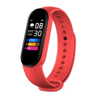 smart sports wristband bluetooth compitible waterproof pedometer heart rate monitoring smart wristband with silicone strap