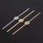 100% нержавеющая сталь штамповка подвеска-заготовка метка манжета для гравировки зеркальная полировка оптом 10 шт