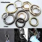 5 шт. пружинное уплотнительное кольцо из цинкового сплава, крючки для сумки, зажим для ремня, карабины, кошельки с покрытием, круглые пусковые триггеры, инструменты для улицы