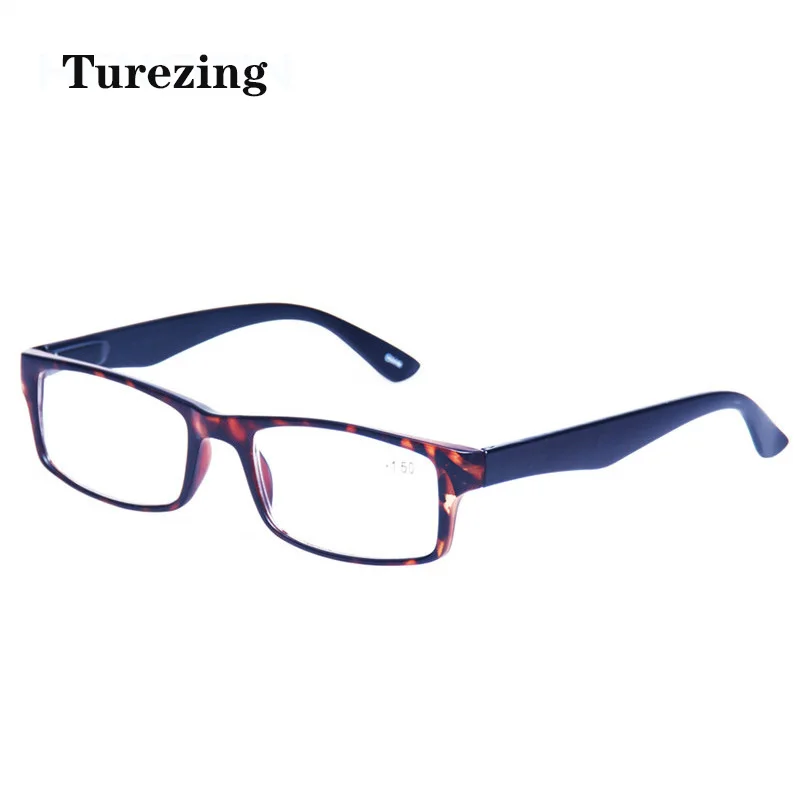 

Reading Glasses Spring Hinge Men and Women rectangular Mirror frame reader Eyeglasses