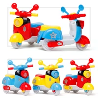 2021 new fashion mini motorcycle toy pull back diecast motorcycle early model educational toys with high quality hot sale