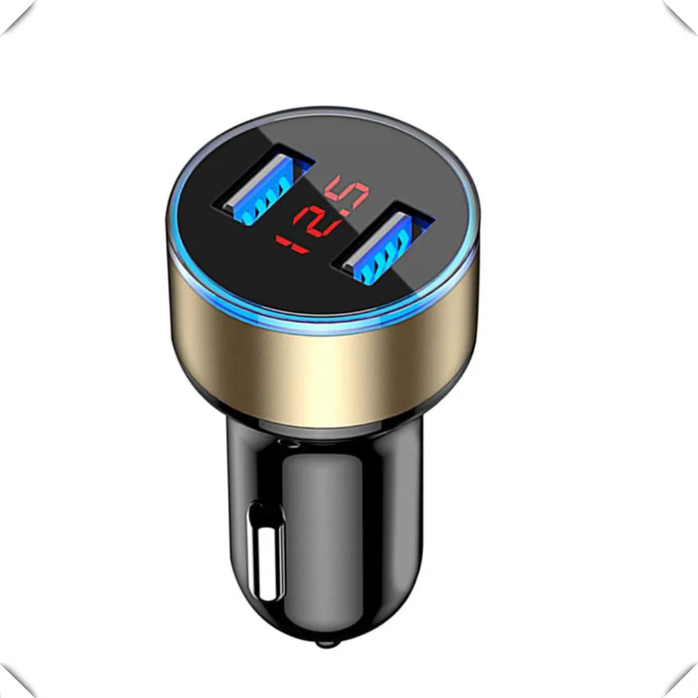 

3.1A LED display dual USB car phone charger mobile for BMW R50 X Series E84 X1 X3 E83 R59 R60 R61