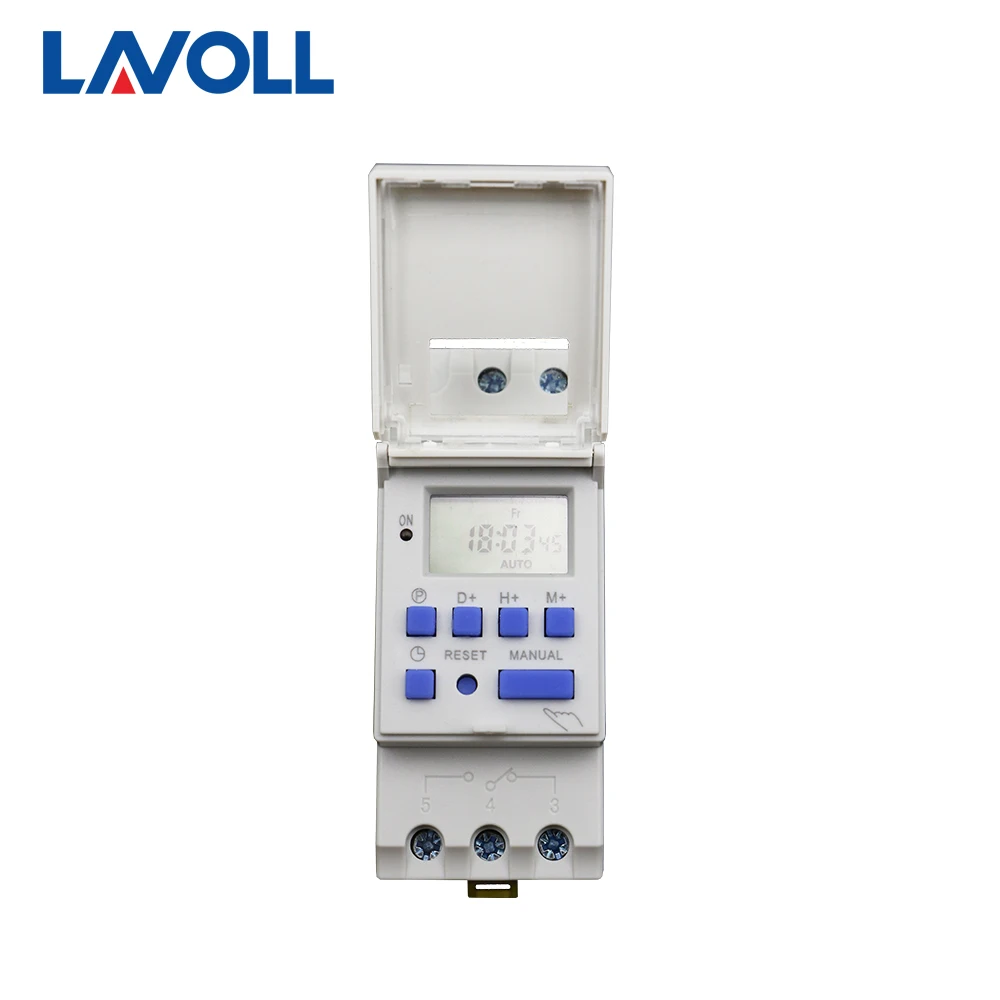 Цифровой таймер LAVOLL 12 В 7 дней электронный переключатель еженедельное реле