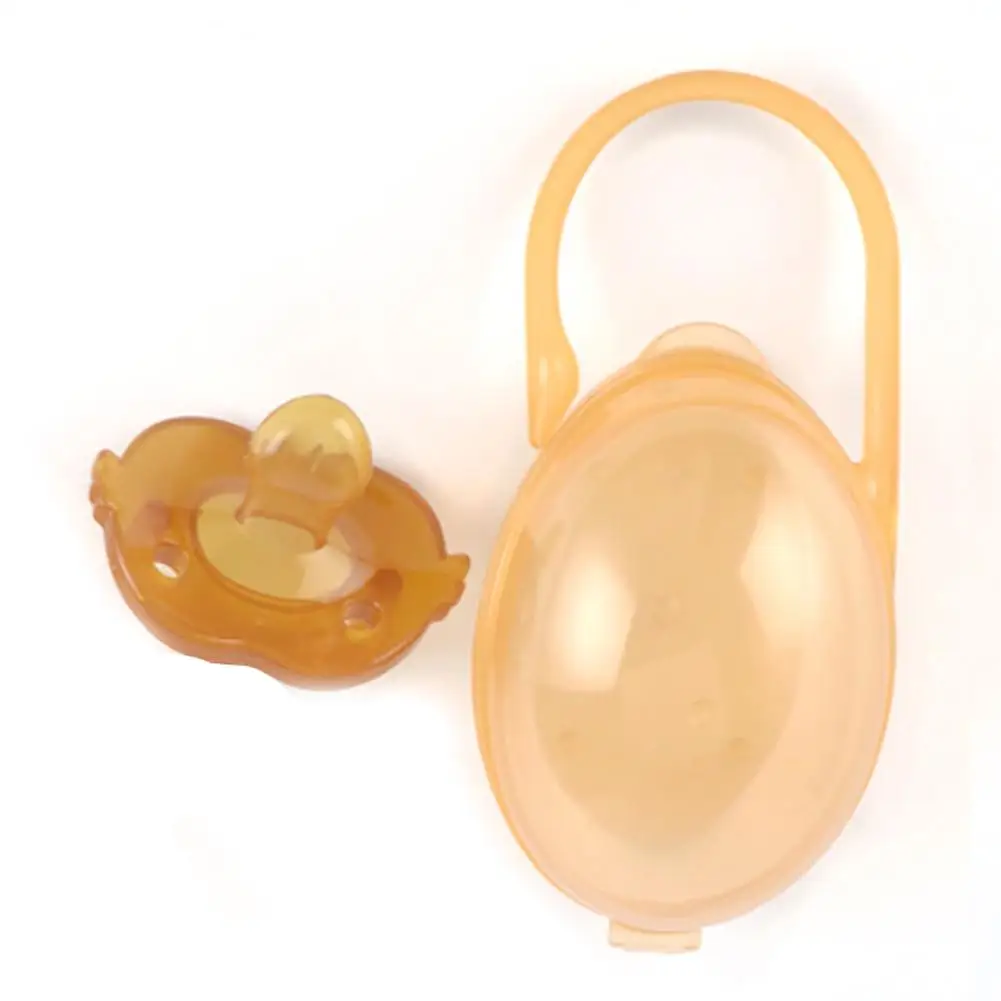 Детская Силиконовая пустышка безопасная для новорожденных Успокаивающая нано