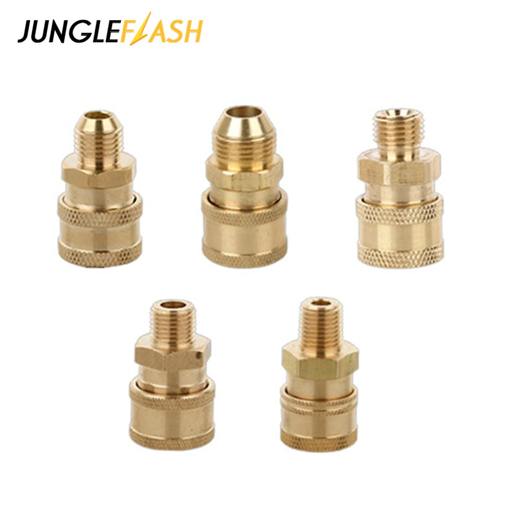 

High Pressure Cleaner 1/4" Quick Connect Coupler Adapter Clean Washing Pressure Washer Connector for Quick Connecting Car Wash