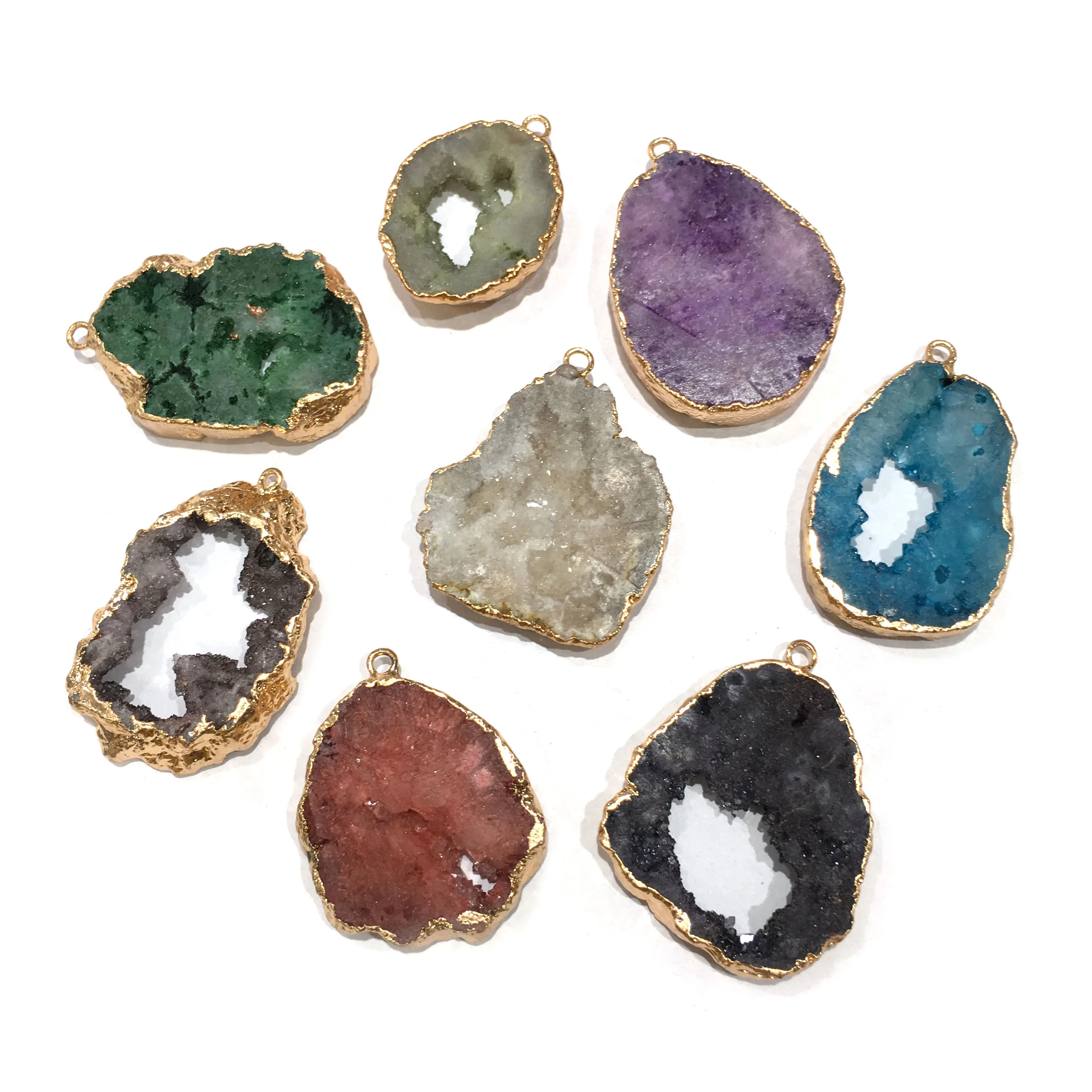 

Natural Stone Pendant Irregular Exquisite Charms Agates For Jewelry Making DIY Necklace Bracelet Anklet Accessory