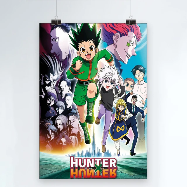 

Japanese Hot Anime Full Time Hunter Cartoon Poster Art Prints Canvas Painting Kids Room Decoration Wall Picture Gift Home Decor