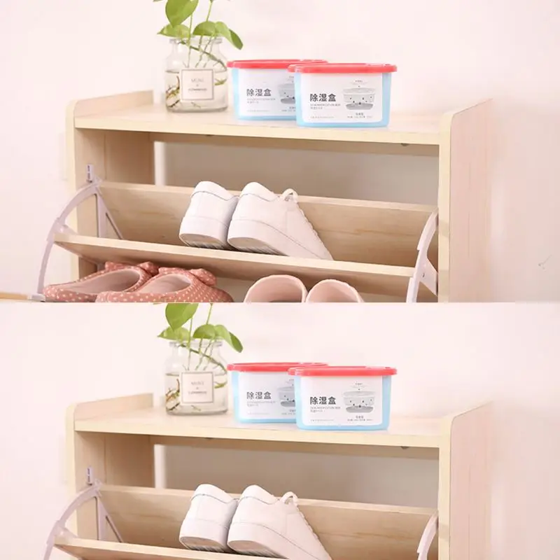 

3pcs/pack Dehumidification Box Desiccant Moisture Damp Absorber Antimildew Fragrance Freshening Air Room Kitchen Wardrobe Closet