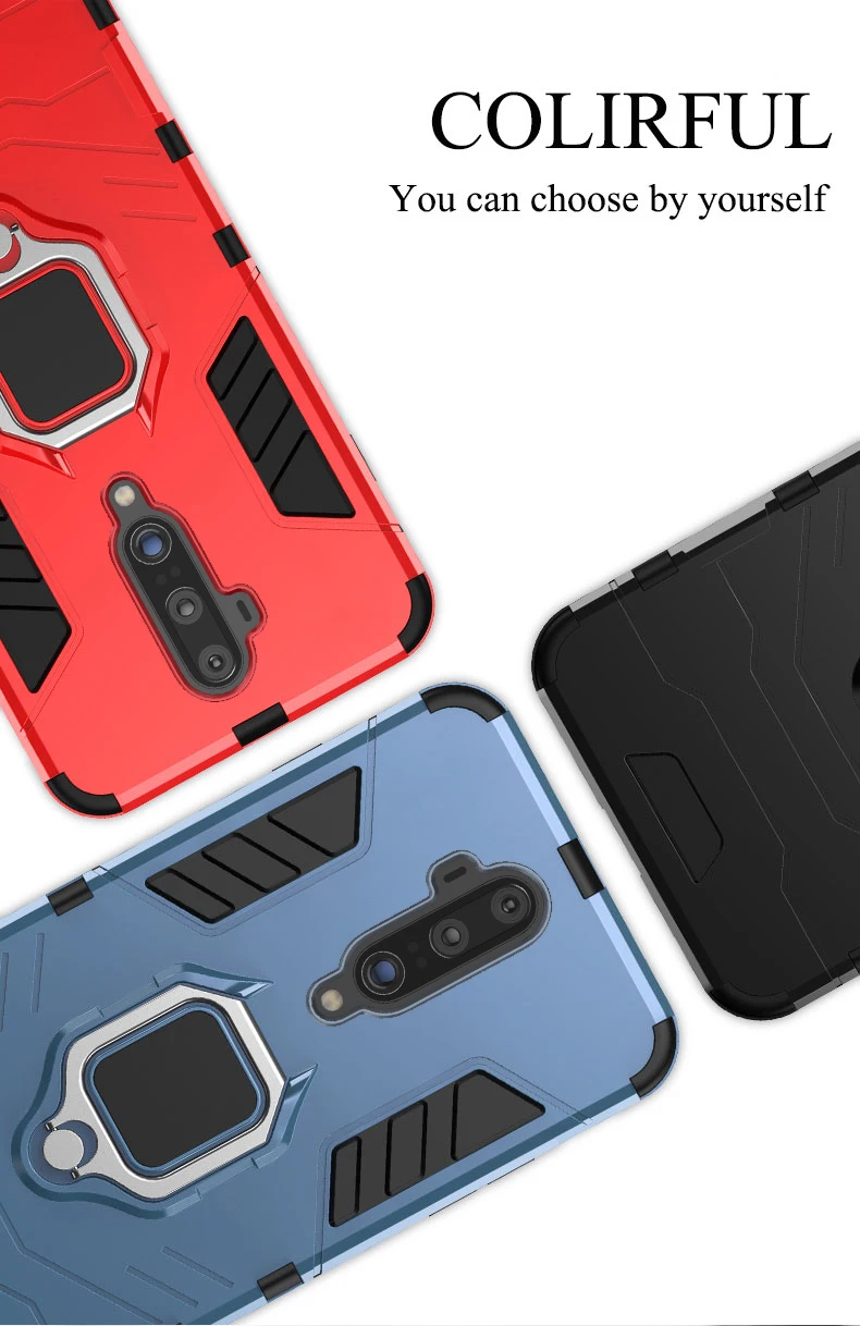 Противоударный чехол для Oneplus 7T 7 Pro, задний Чехол для One plus 7 7T Pro 6 T, магнитный автомобильный держатель с кольцом, полный Чехол, защитный чехол s