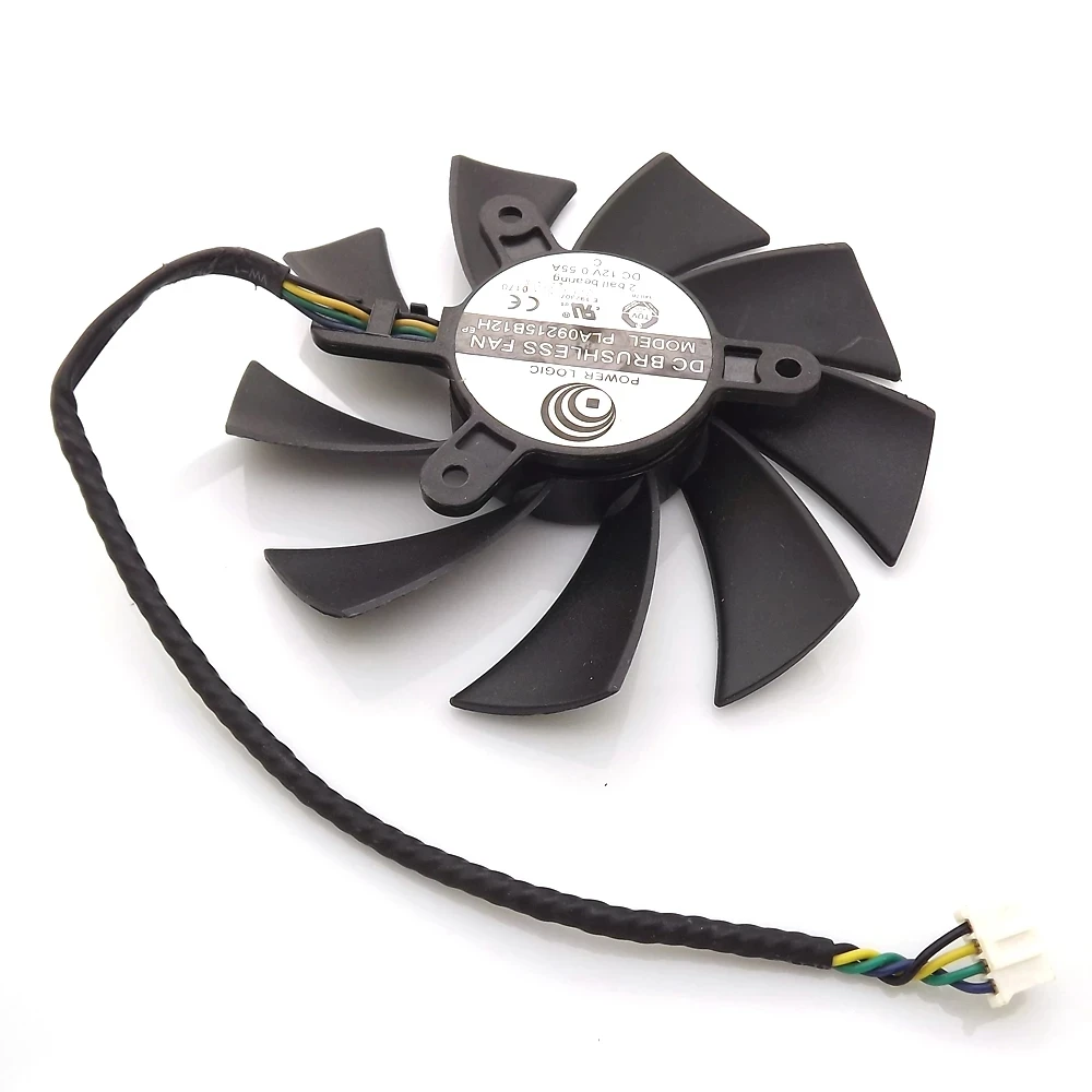 

PLA09215B12H 12V 0.55A 87mm 4Wire 4Pin For MSI N560 570 580GTX HD6870 Graphics Card Cooling Fan