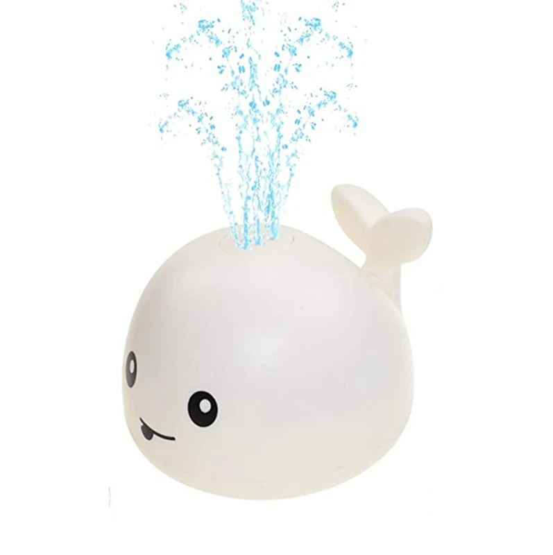 

C5AA Baby Light Up Bath Tub Toys Whale Water Sprinkler Pool Toys for Toddlers Infants