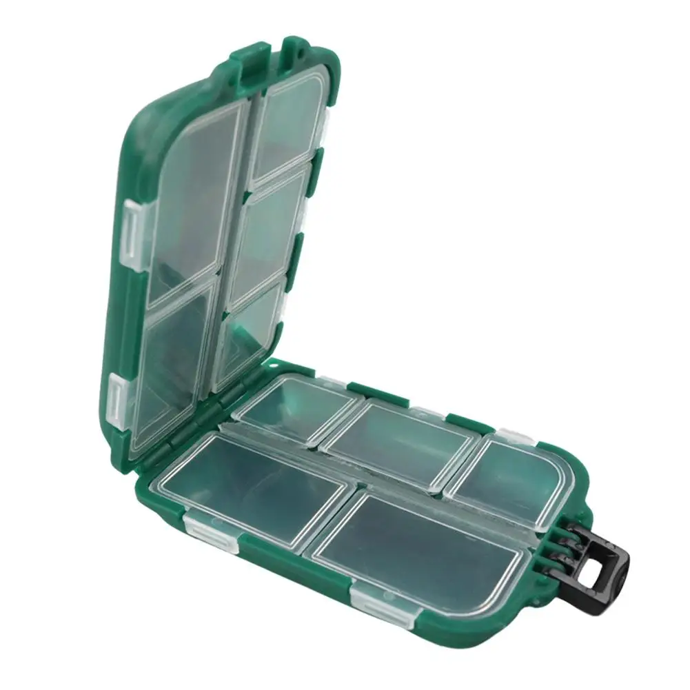 

Многоячейка, водонепроницаемые коробки для рыболовных снастей, чехол для хранения рыболовных приманок, крючков, двусторонняя коробка для п...