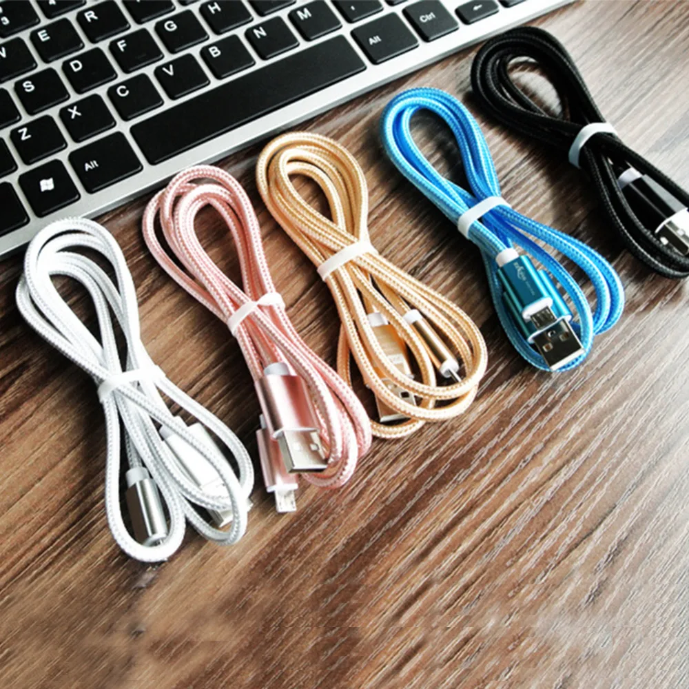 Кабель Micro USB 2 А 1 м адаптер для быстрой зарядки и передачи данных мобильный