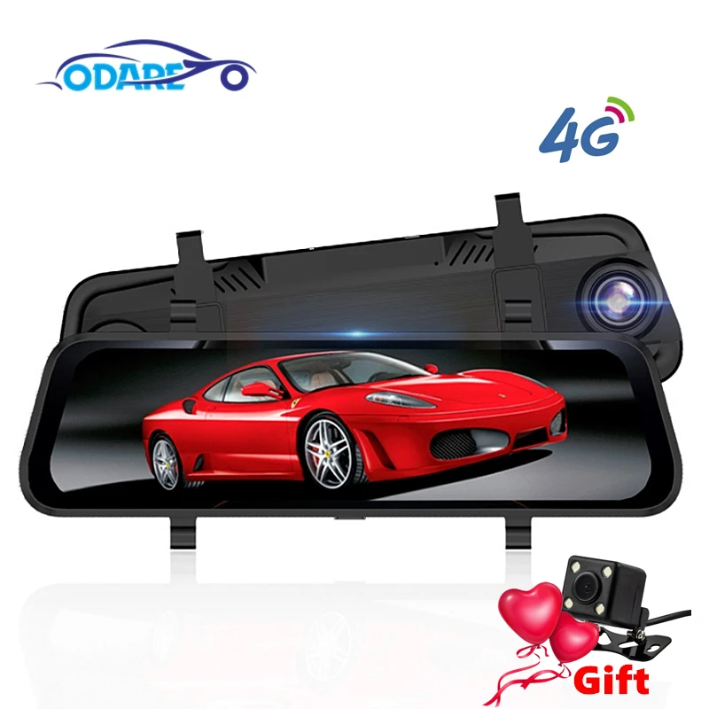 Автомобильный видеорегистратор Odare зеркальные видеорегистраторы 10 дюймов