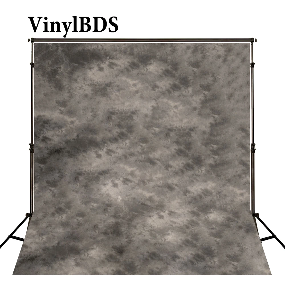 

VinylBDS Abstract Texture Photography Background Gray Solid Color Wedding Backdrop Bokeh Portrait Newborn Backdrops for Kids