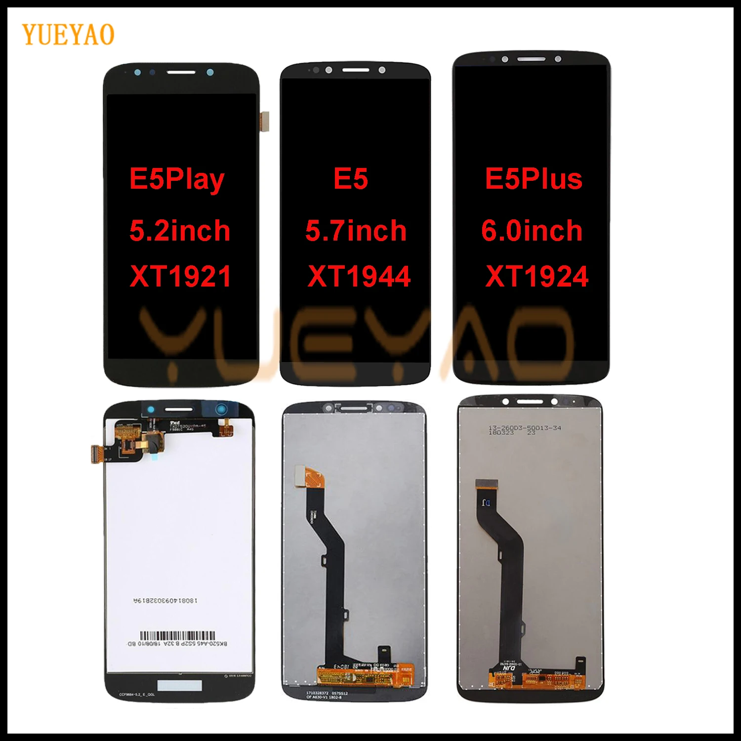 Для Motorola E5 Plus XT1924 ЖК-дисплей сенсорный экран дигитайзер сборка запасные части для
