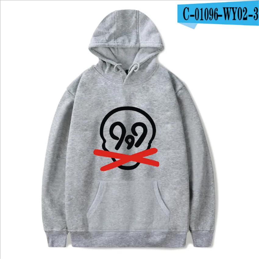 Свитшот с капюшоном в стиле хип-хоп принтом | Мужская одежда