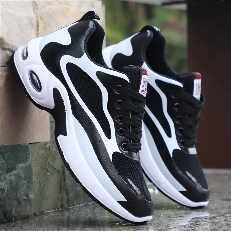 Jual Sepatu Olahraga Sneakers Tahan Aus Lari Ringan Kasual Non-kulit Sejuk Nyaman Lubang Bersirkulasi Sepatu Olahraga