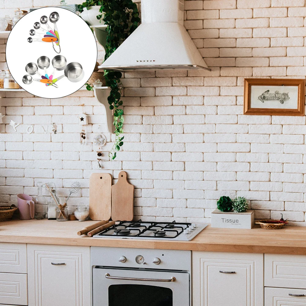 

10 Pcs 1 Set Convenient Measuring Tools Durable Baking Tools Portable Spoons