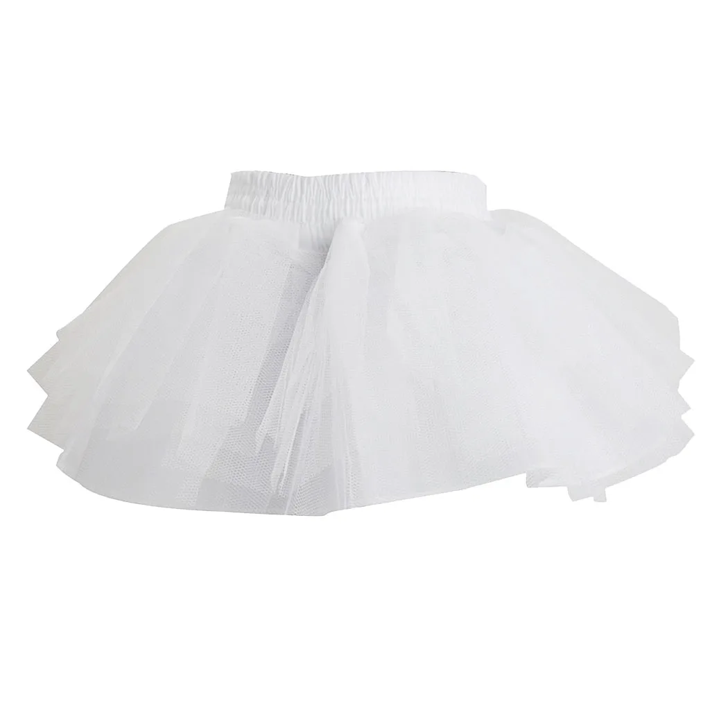 

Cute Tulle Fluffy Pageant Wedding Underskirt Net Crinoline Girl's Petticoat