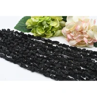 8 10x10 12mm natural original faceted black space stone irregular beads for diy necklace bracelet jewelry make 15 free delivery
