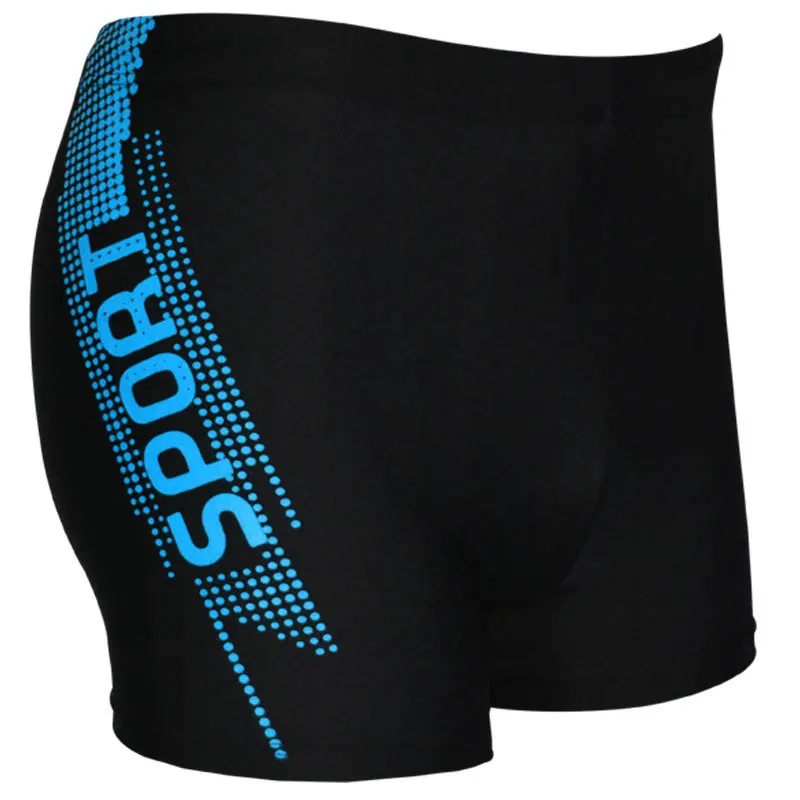 Мужские плавки для плавания трусы-боксеры взрослых с высокой талией одежда