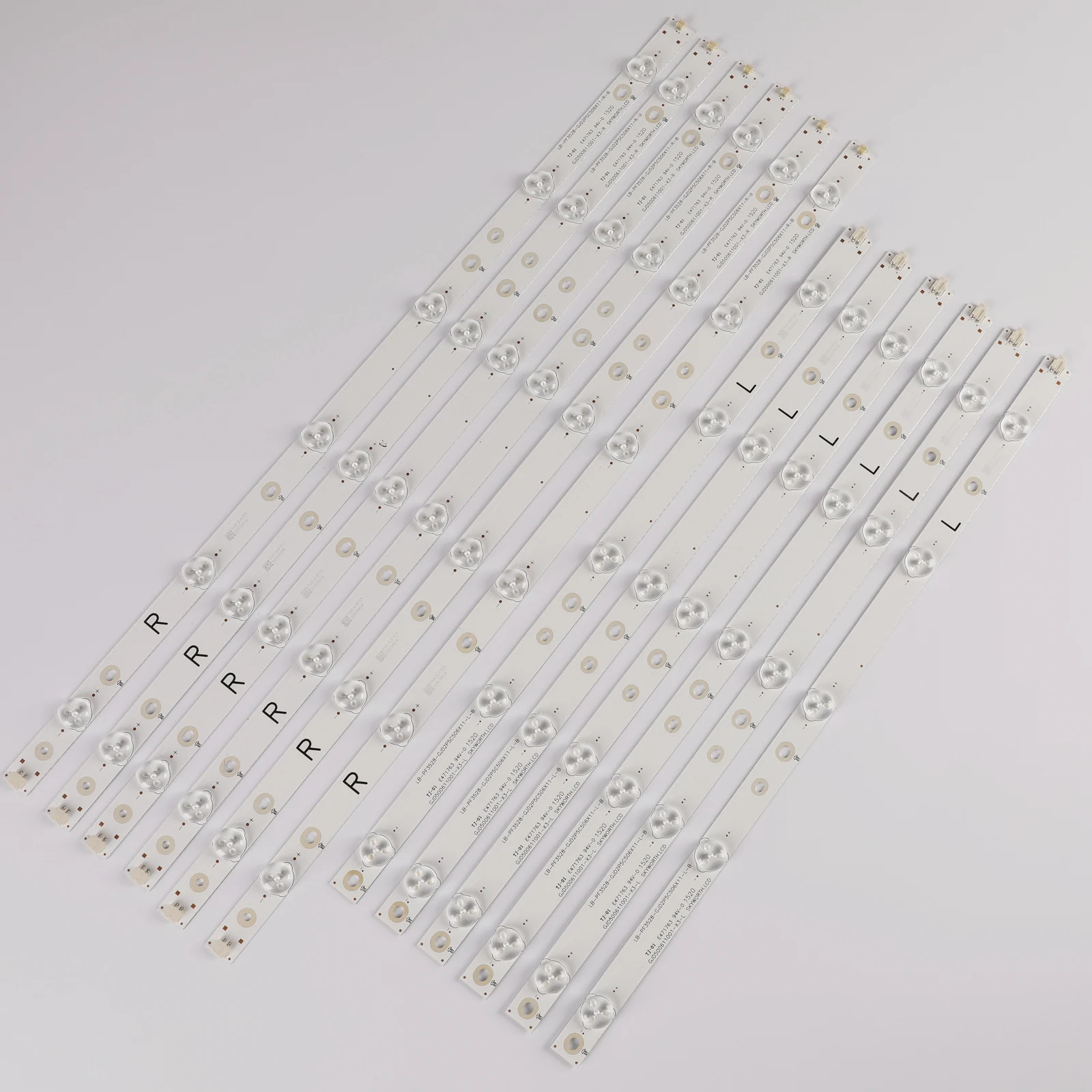 New LED Backlight strip For 500TT25 50PUT6400 50PFH4009/88 50PFL6340/T3 50PFL6540 50PFL5V40 TPT500DK-QS1 50PFK4509/12 50PFA4509 |