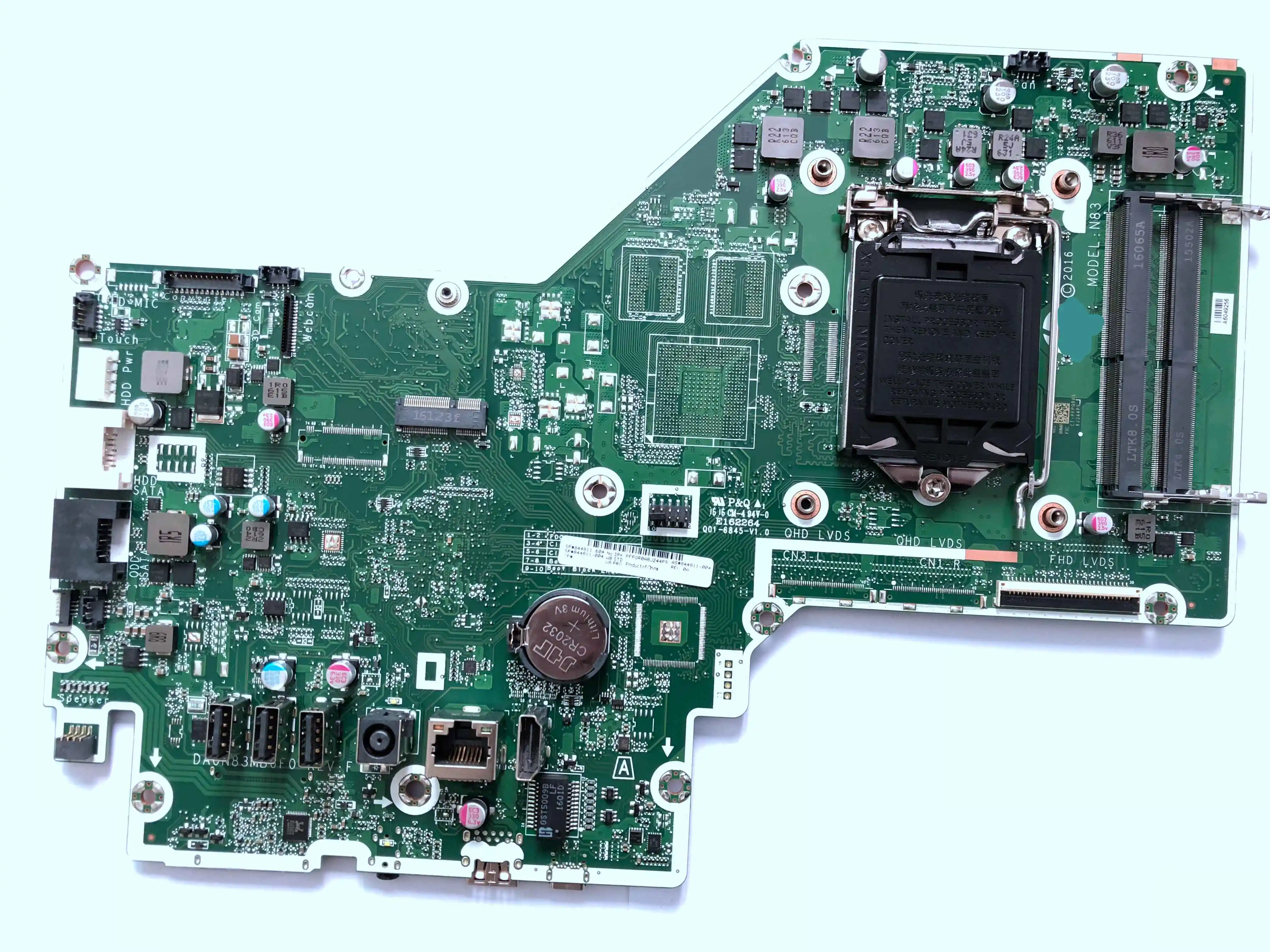 Новинка для HP Pavilion 24-B 27-A 27-A010 24-A010 AIO PC материнская плата 844811-004 844811-604 LGA1151 DA0N83MB6F0 |