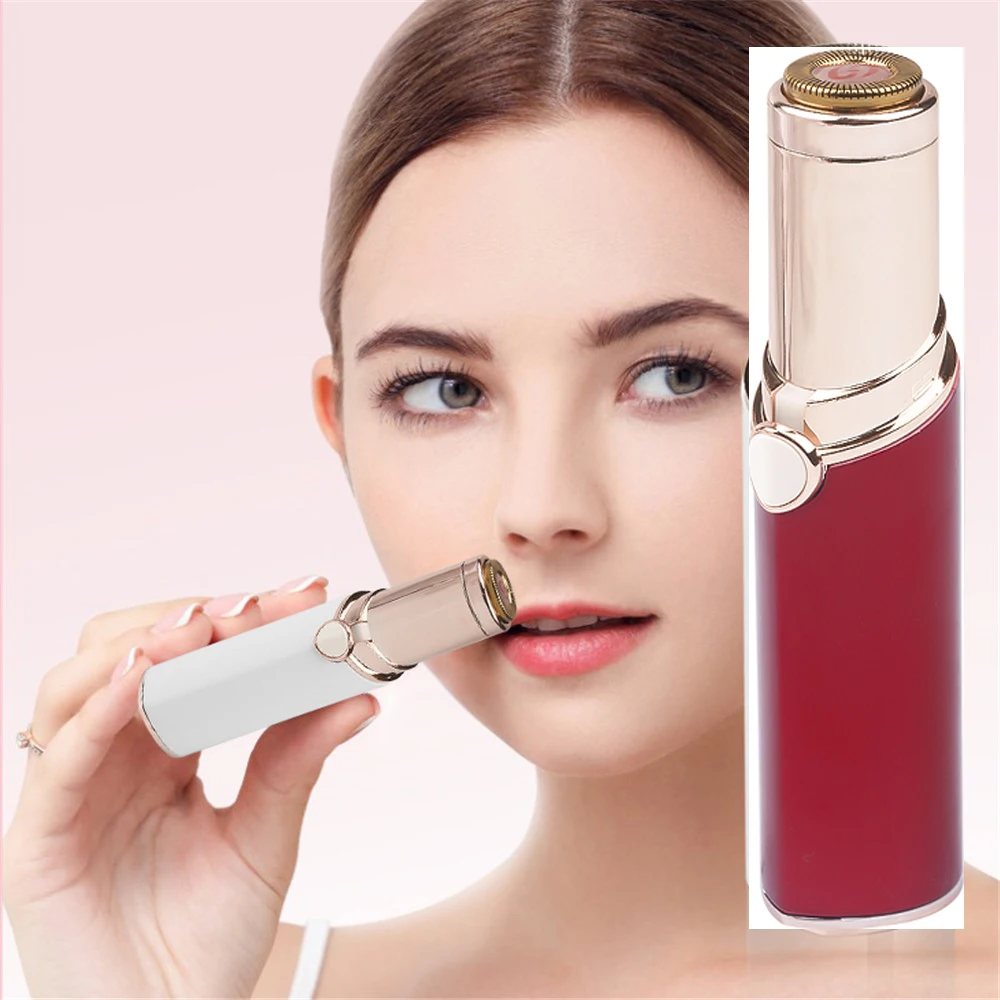 Портативный Электрический мини триммер для бровей безболезненный эпилятор