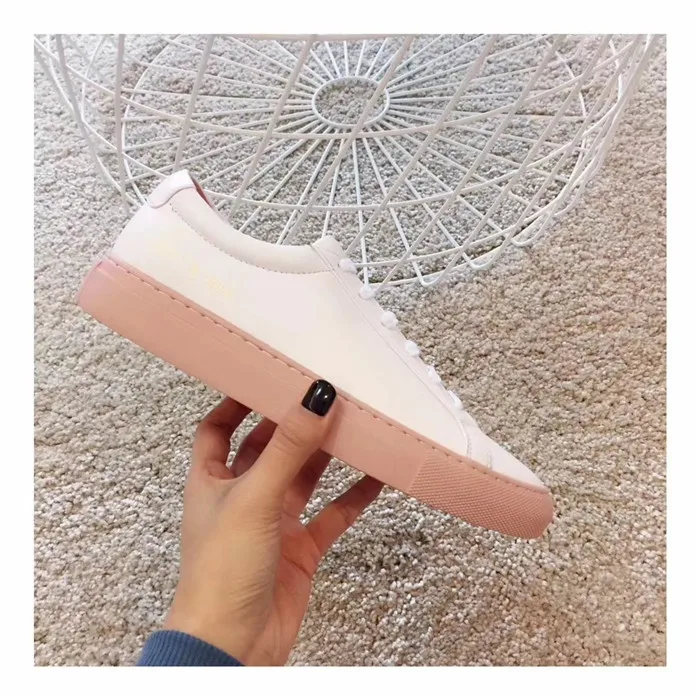 High Version Common Men Sneakers Off White Shoes Women's Genuine Leather Women Shoe Couple Style Flat | Обувь