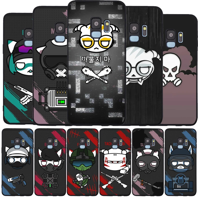 Радужный чехол для телефона из мягкого силикона и ТПУ Samsung Galaxy Note 8 9 S6 S7 EDGE S8 S9 S10