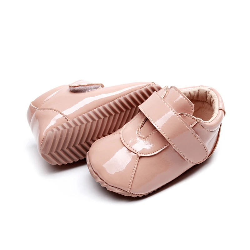 

Baby boy shoes infant girls casual PU leather Toddler First Walkers Sneaker rubber Soft sole anti-slip newborn Crib shoes