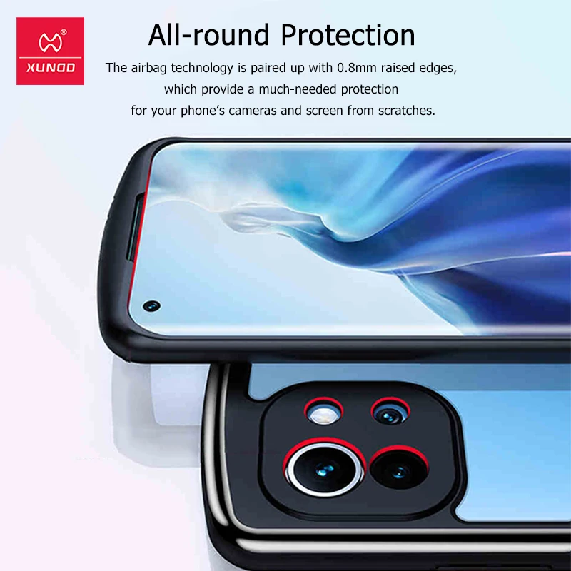 for xiaomi mi 11 lite 5g case xundd luxury airbags stronger powerful drop proof armor cover for xiaomi 11 lite 4g 5g чехол fr
