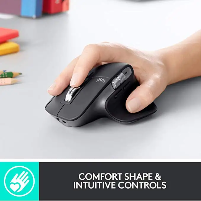 Logitech MX Master/MX Master 2 s/MX Master 3 Беспроводной Мышь