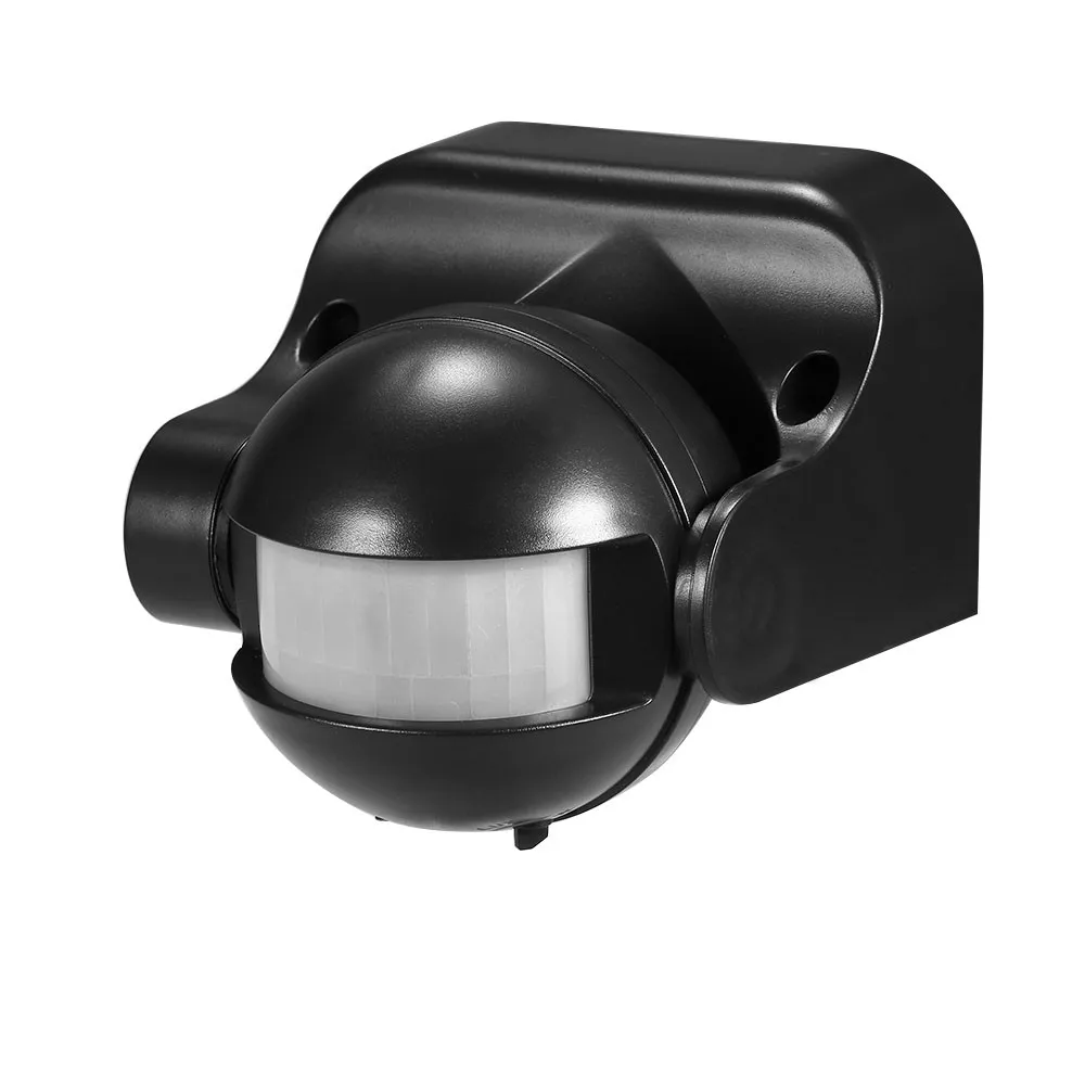 AC 110 V-240 V PIR инфракрасный датчик движения Сенсор переключатель 180 градусов Обнаружение движения задержки освежитель воздуха с таймером Регулируемый Водонепроницаемый для использования вне помещения