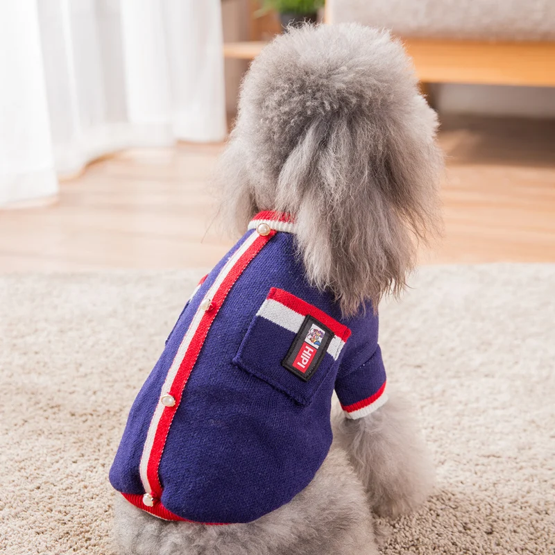 Hipidog одежда для домашних животных Новое поступление брендовый свитер для собак Зимний теплый свитер для собак
