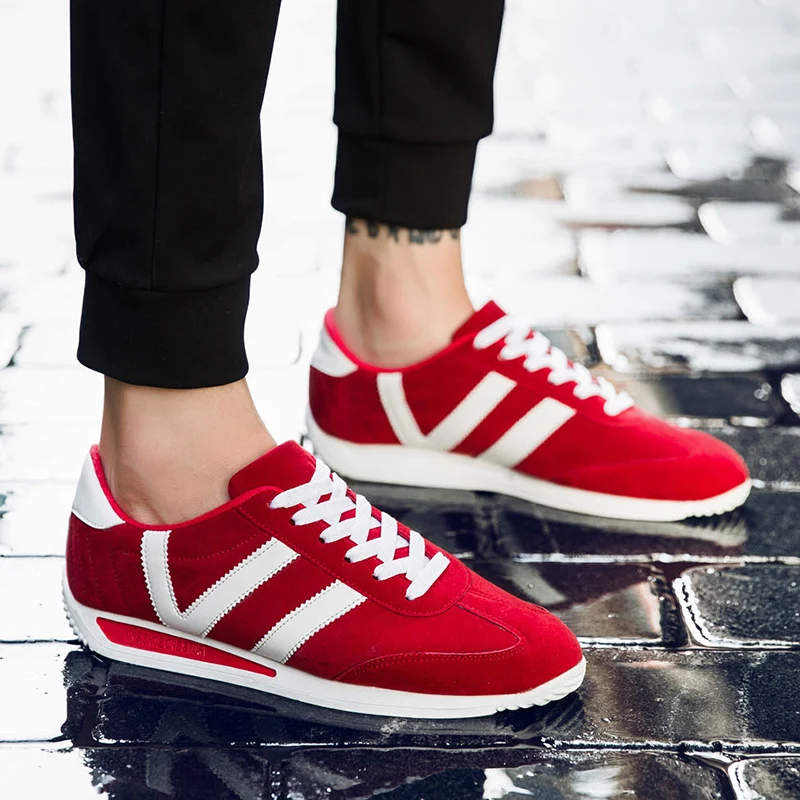 

2020 new autumn plus size 45 46 men's shoes net red wild forrest flat shoes Korean version of the trend outdoor casual shoes