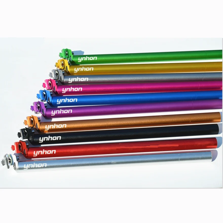 

Folding Bicycle Seat Tube 33.9*580mm Seat Rod With Scale Aluminum Alloy Bike Seatpost Cycling Parts