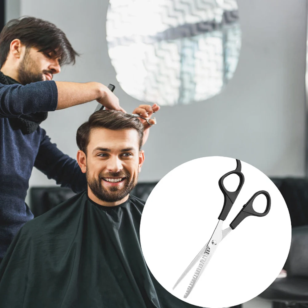 

High grade Hair Barber scissors Stainless Steel Plastic Professional Haircut Baby Tooth Scissors Thinning Scissors Styling Tools