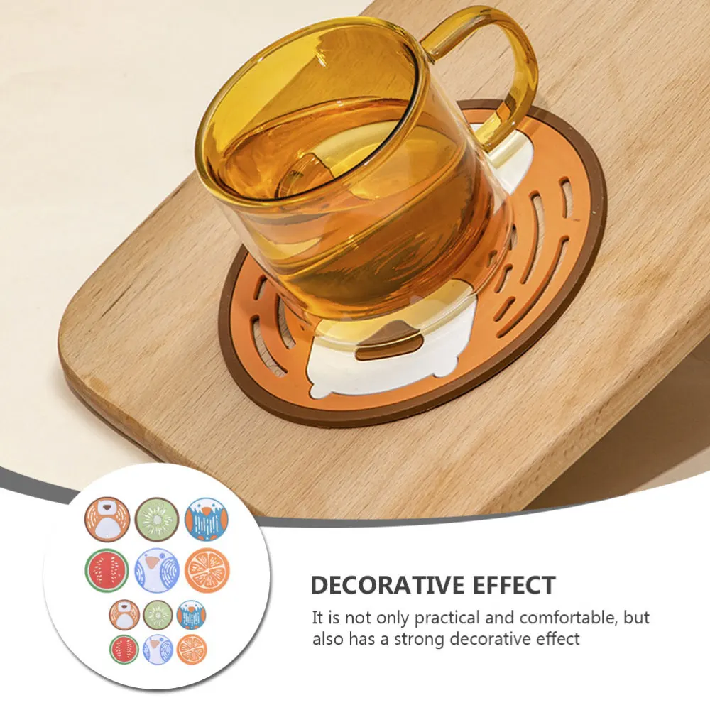 

12Pcs Place Mat Tablecloth Table Decor Table Mat Placemats for Home Kitchen Hotel