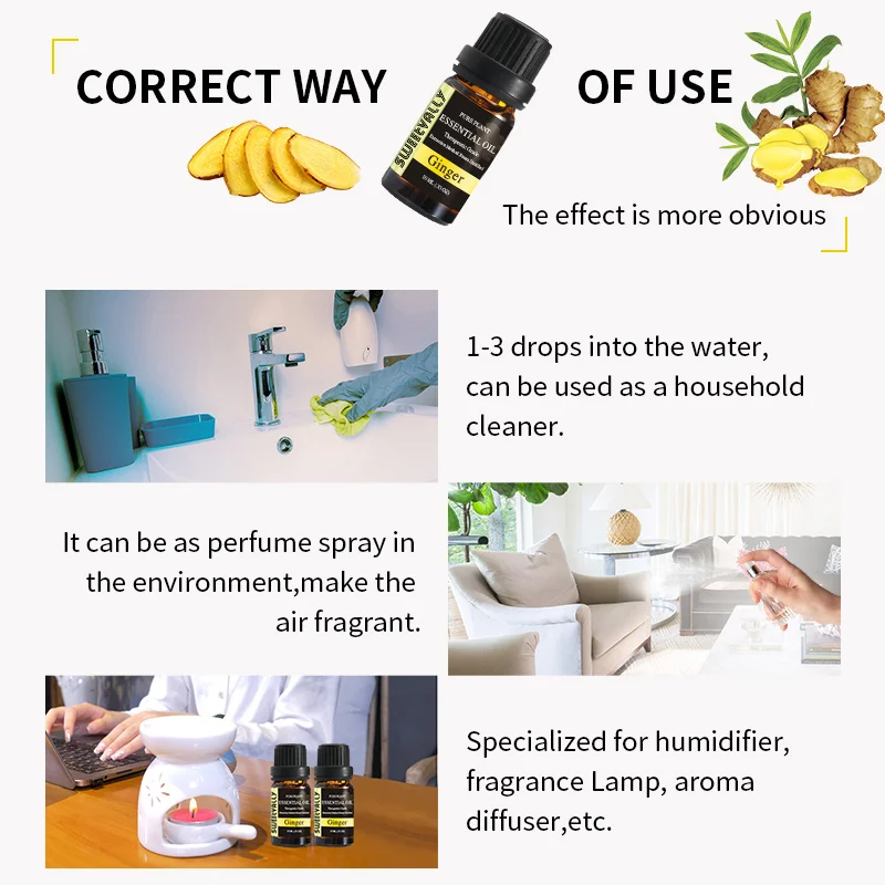 Совершенно новое 10 мл ароматическое масло свежий воздух набор эфирных масел