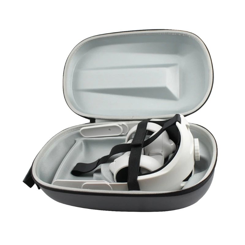 

for oculus Quest 2 VR 2in1 PU Storage Bag & Adjustable Replacement Head Strap 62KA