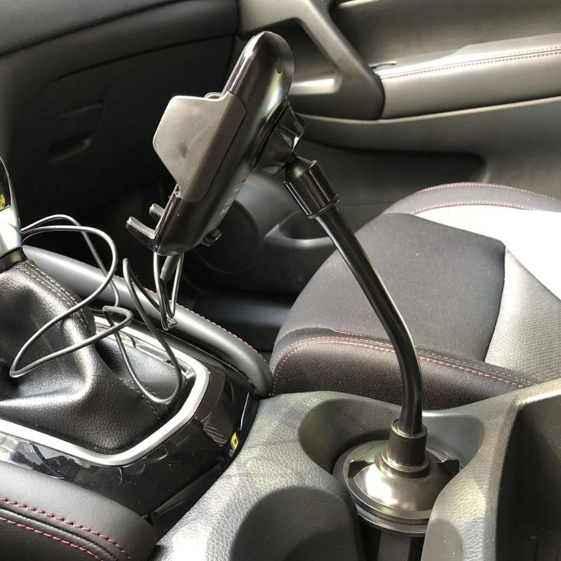 Новое беспроводное автомобильное зарядное устройство с подставкой 360 градусов