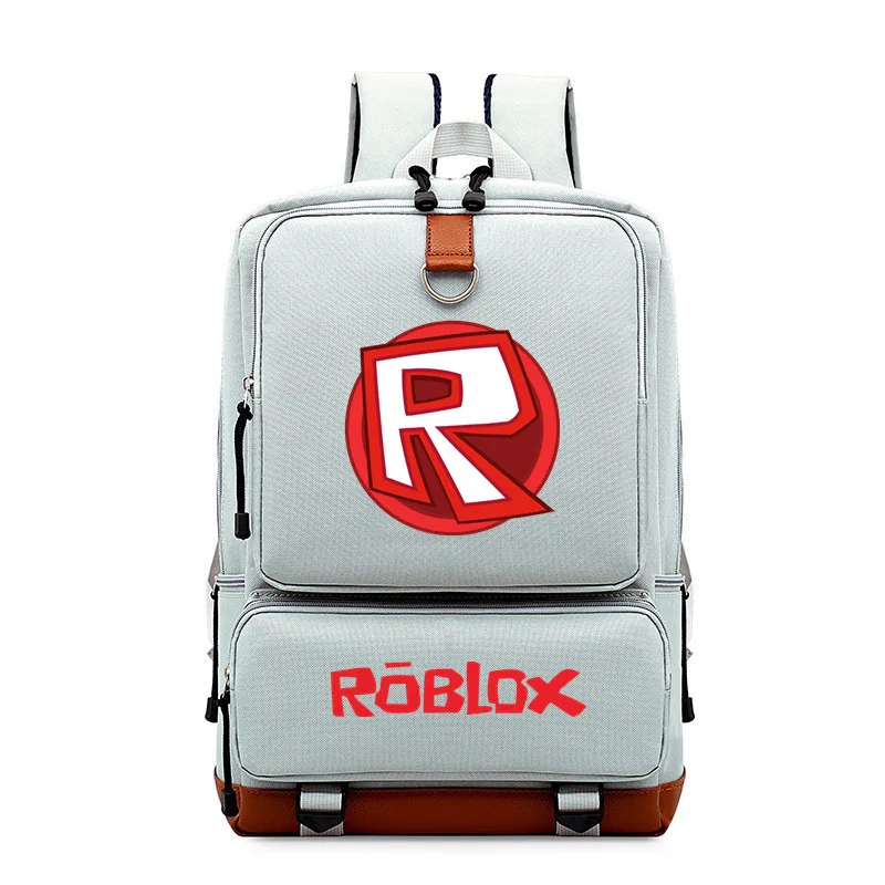 ROBLOX Casual canvas women's backpack mochila mujer outdoor travel bags solid simple men student school bag