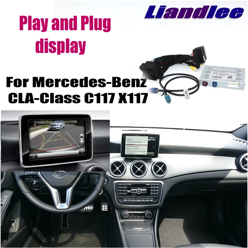 Комплект камеры заднего вида Liandlee для автомобилей Mercedes Benz CLA MB C117 X117 NTG|Камеры