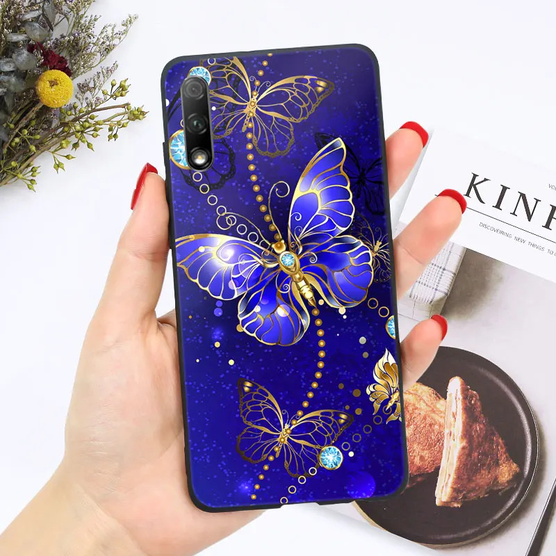 oo18 Глянцевая блестящая для huawei honor 7C AUM-L41 чехол задняя крышка huawei honor 7C 8C 8A 8S 8X 9X чехол - Цвет: oo18