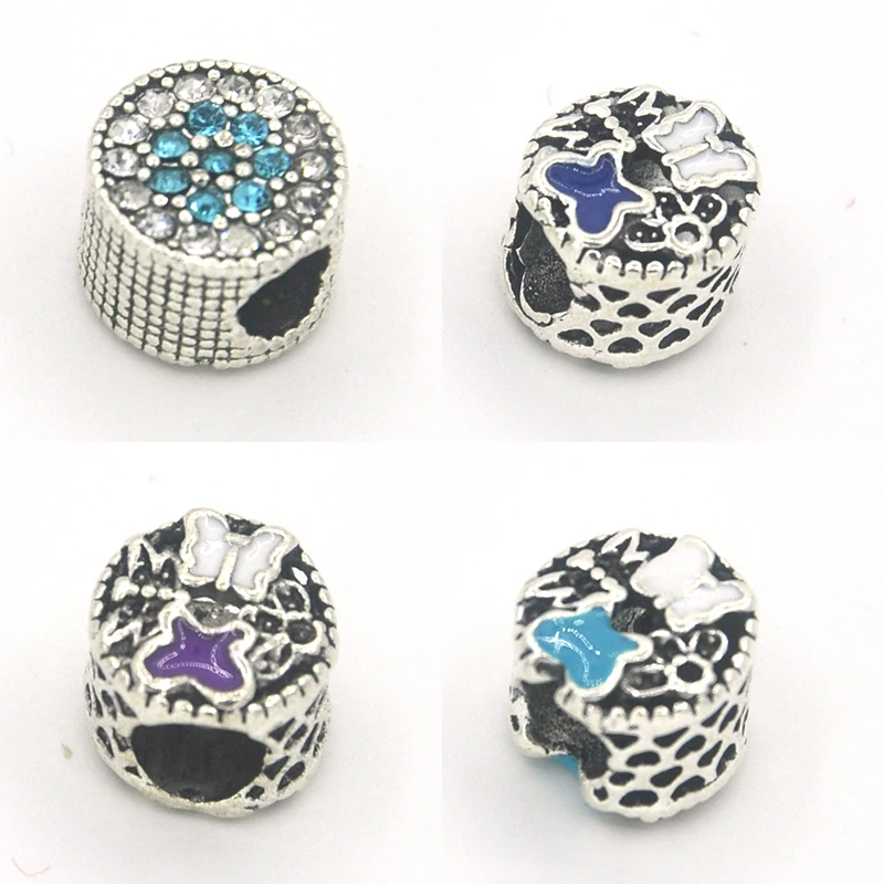 Шарм бусины звезда сердце круглые браслеты ювелирные изделия женский