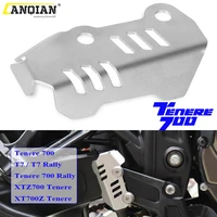 for yamaha tenere 700 rally t7 rally xtz700 xt700z tenere cnc rear brake master cylinder protection heel protective cover guard